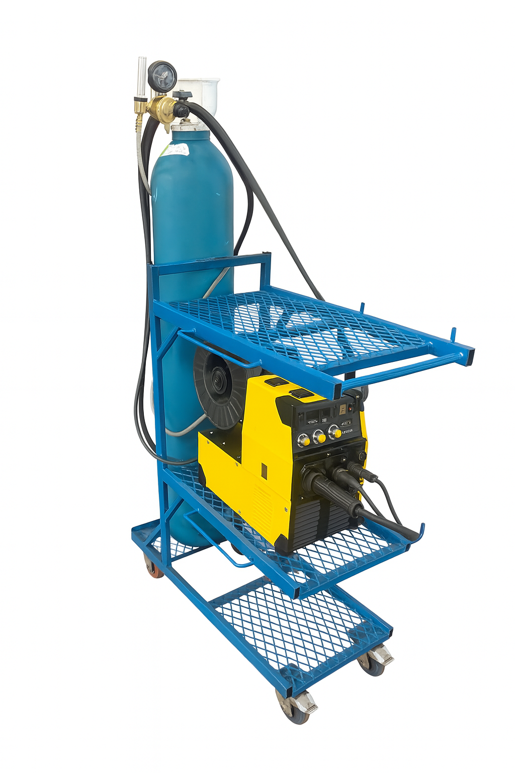 FORRGED Heavy-Duty 3-Tier Welding Trolley