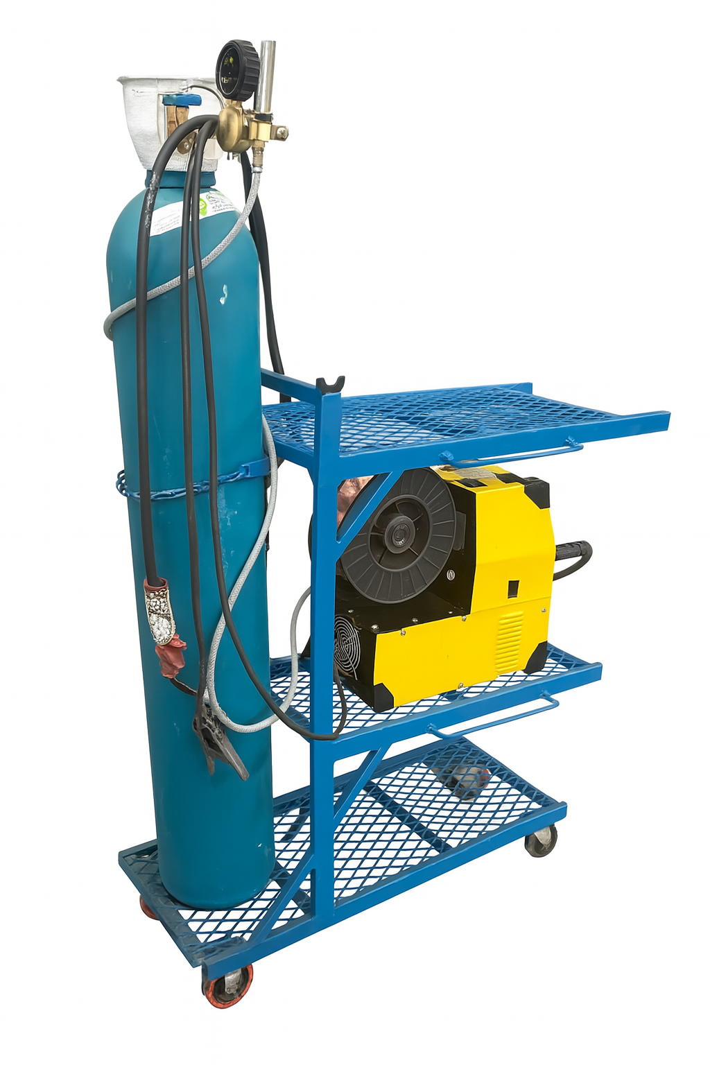 FORRGED Heavy-Duty 3-Tier Welding Trolley