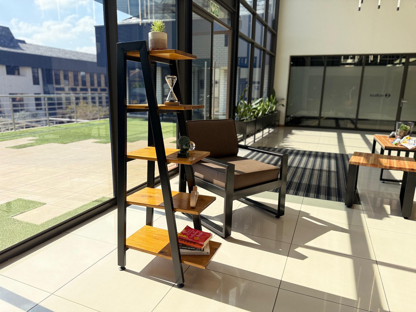 FORRGED 5-Level Ladder Shelf