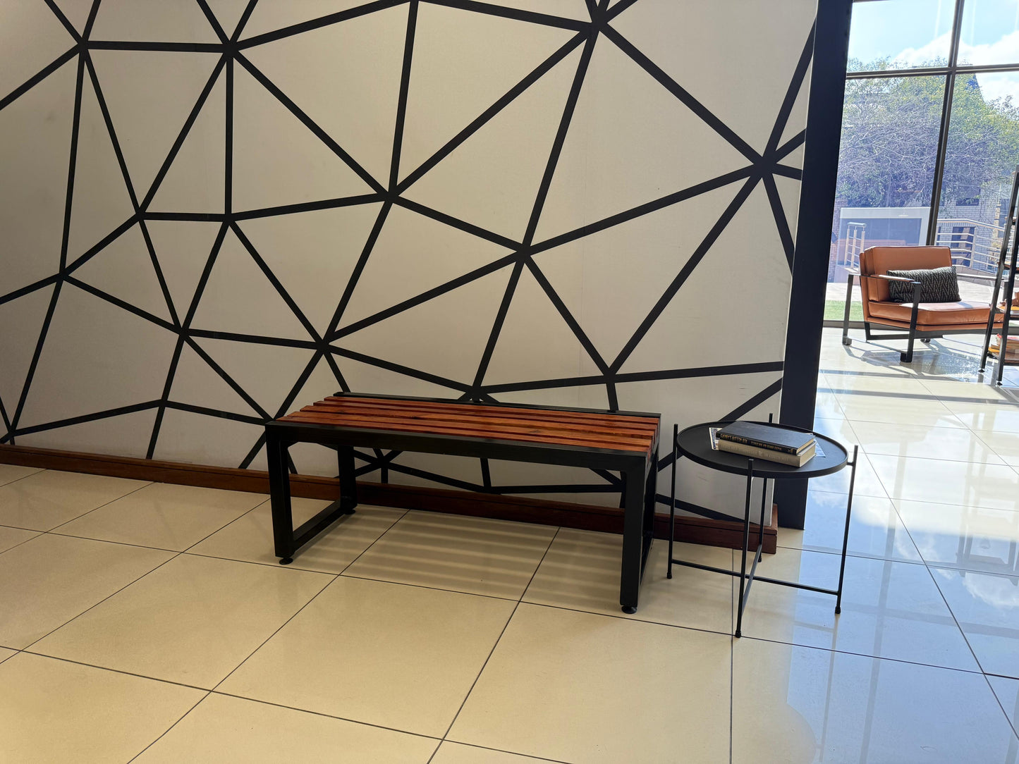 FORRGED Slatted Bench